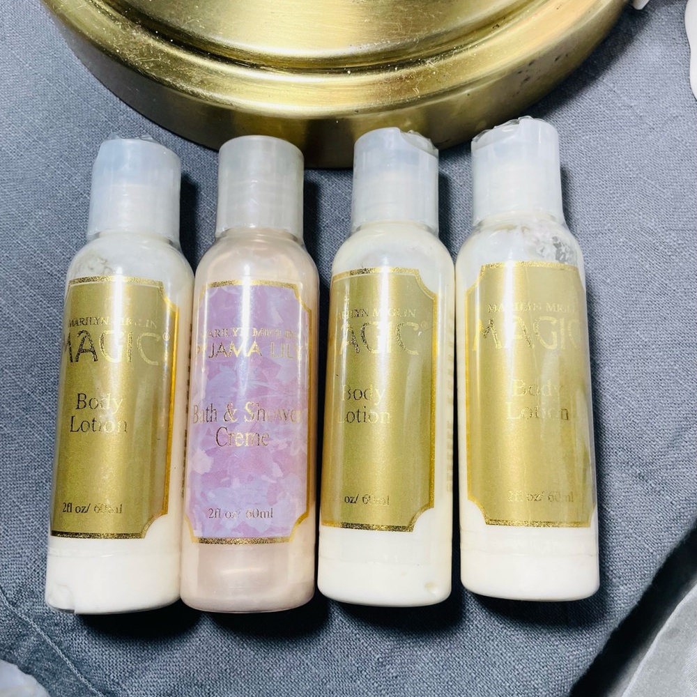 Marilyn Miglin magic body lotion and pyjama lily